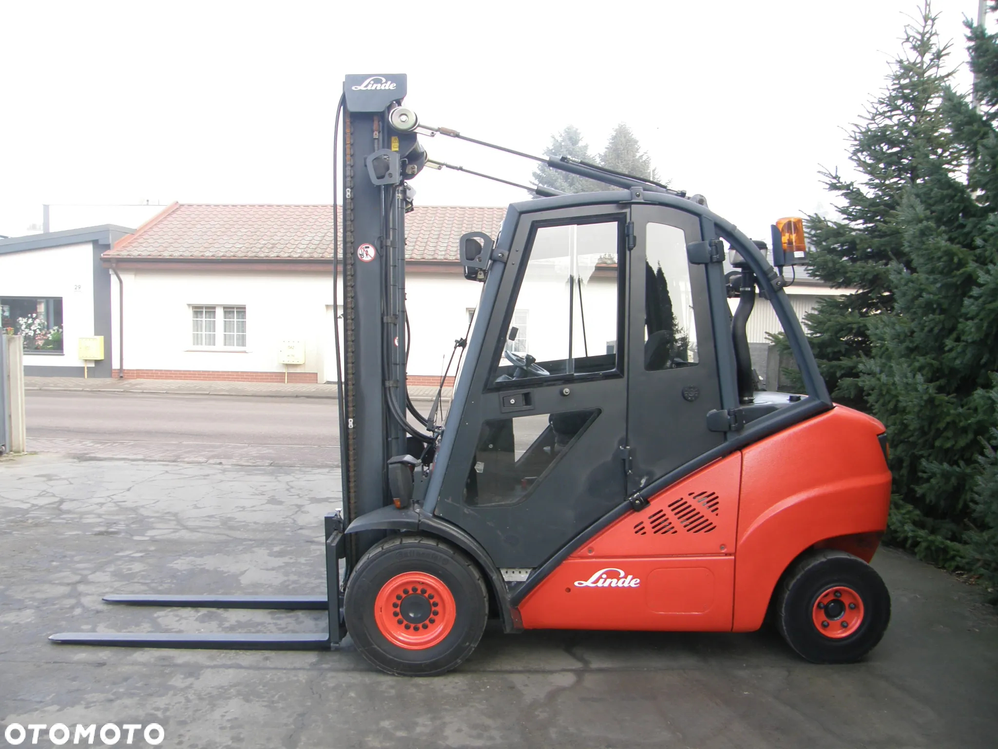 Linde H35D 2008rok 4 sekcje kabina - 3