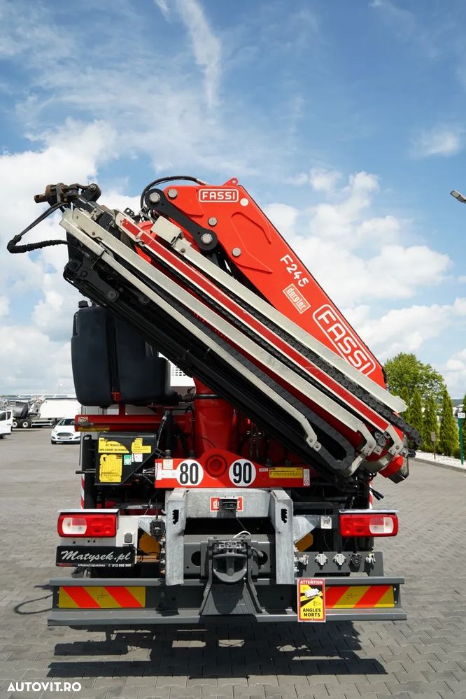 DAF CF 450 / 6x2 / LIVRARE / HDS FASSI F 245 / 6x EXTENSIE - 17 M / ROTARE / RADIOCOMANDĂ / EURO 6 / 2018 - 15