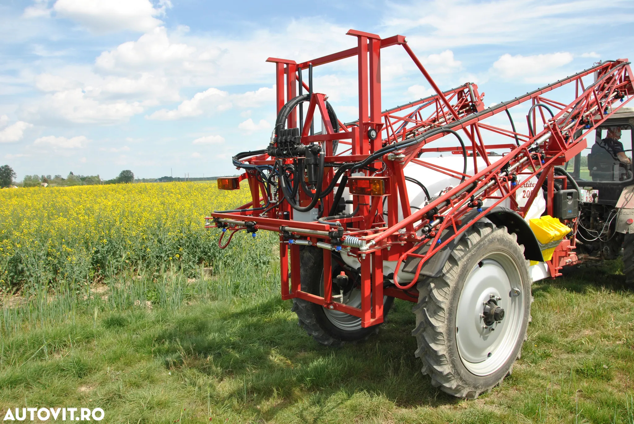 Altul Erbicidator tractar Farmgep Kertitox EcoLine 2000l/18m - 9