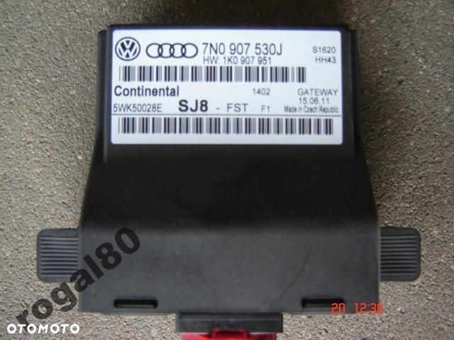 VW AUDO SEAT SKODA STEROWNIK GATEWAY 7N0907530J - 1