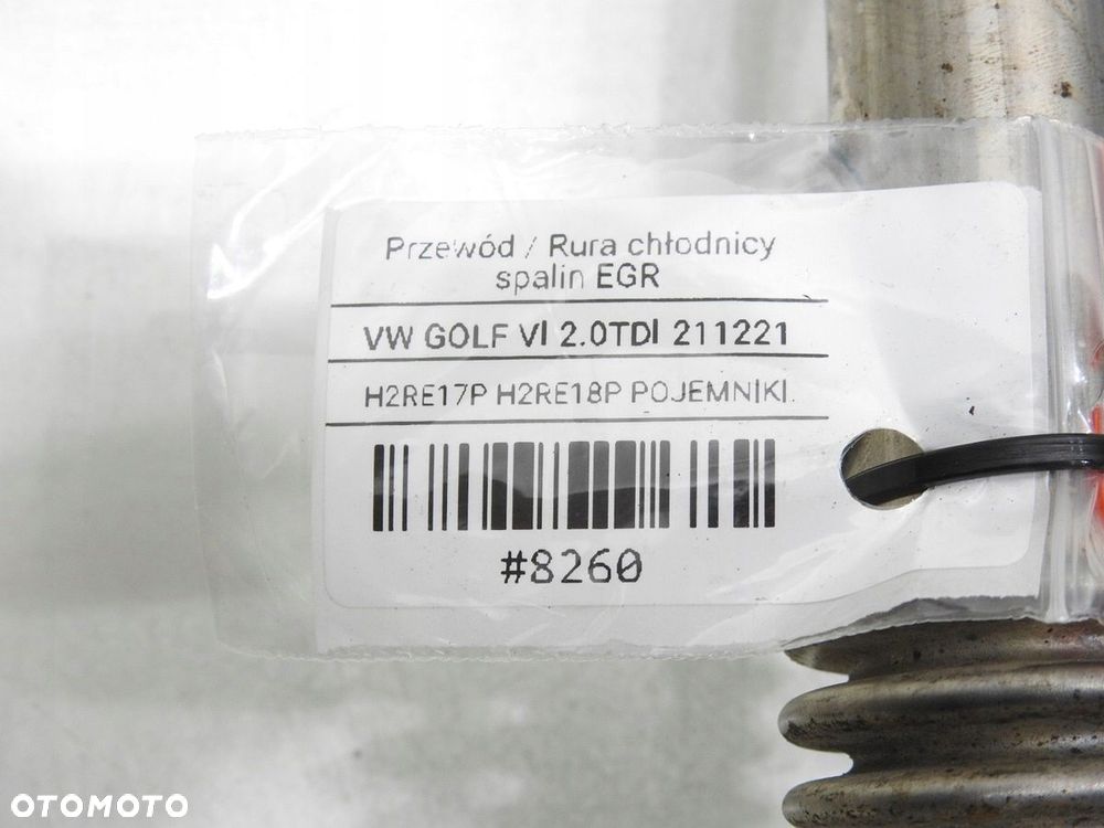 RURA RURKA EGR VW GOLF VI 2.0 TDI - 6