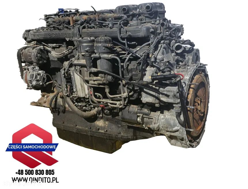 SILNIK SCANIA DC13 115 EURO 6 410 KM - 1