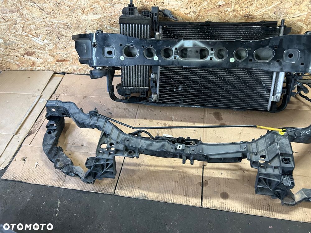 Ford Focus mk3 lift 2014- pas przedni kompletny 1.0 ecoboost chłodnice belka wzmocnienie kierownice powietrza - 6