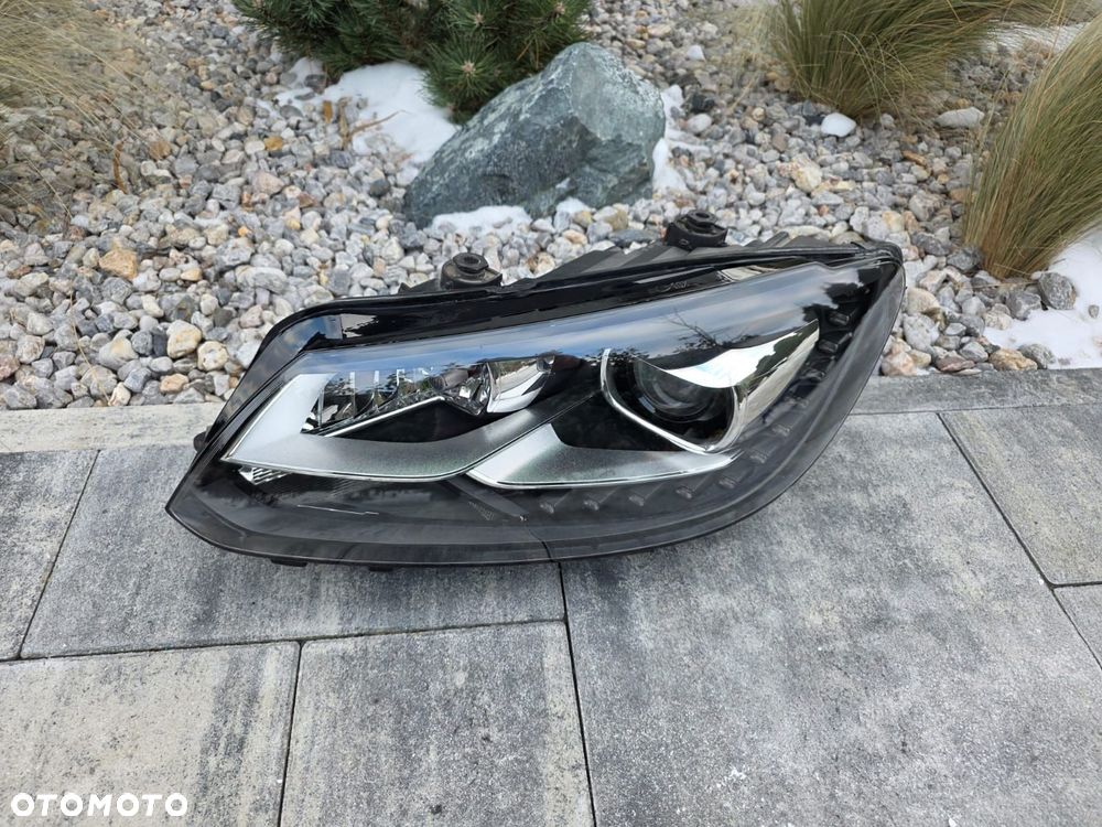 vw touran 1t1 lift lampa lewa przód bi xenon dynamic led 1t1941751 - 2