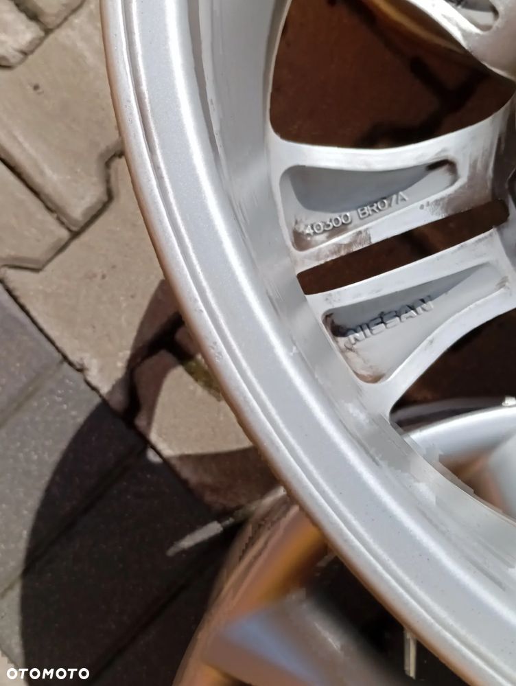FELGA ALUMINIOWA 6,5Jx17H2 5x114,3 ET40 OE NISSAN - 7