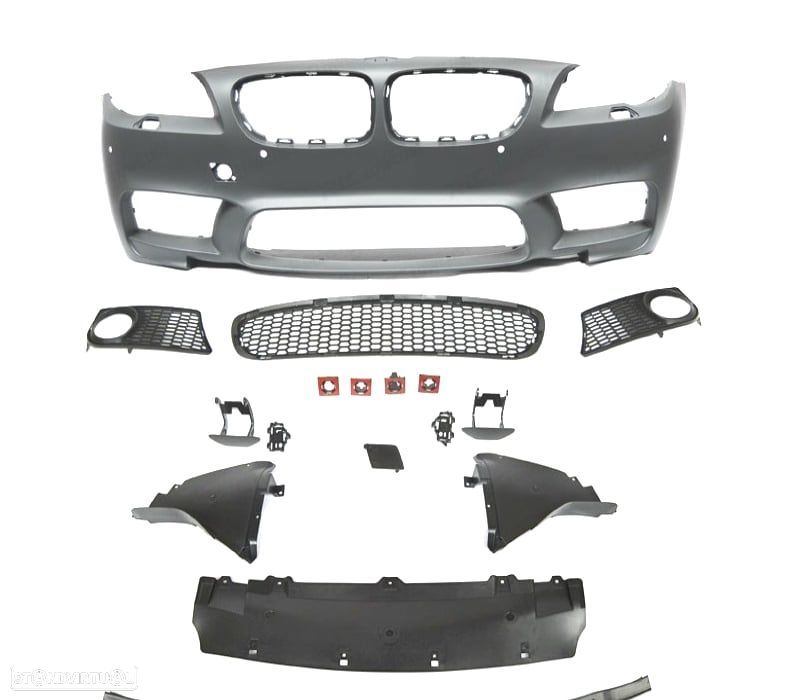 PARA-CHOQUE FRONTAL BMW F10 F11 LCI 13-16 LOOK M5 PDC - 2