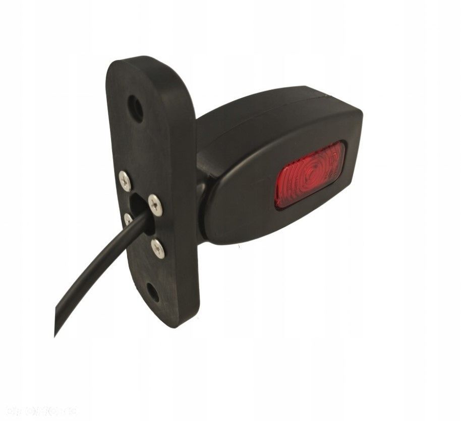 lampa obrysowa kmr8 led 100mm 12/24v uniwersalna - 3