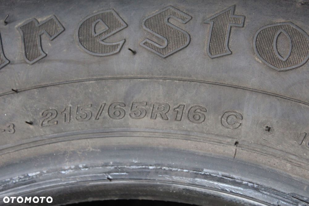 2x 215/65r16c firestone vanhawk 2 winter 109/107t 23r 9mm - 6