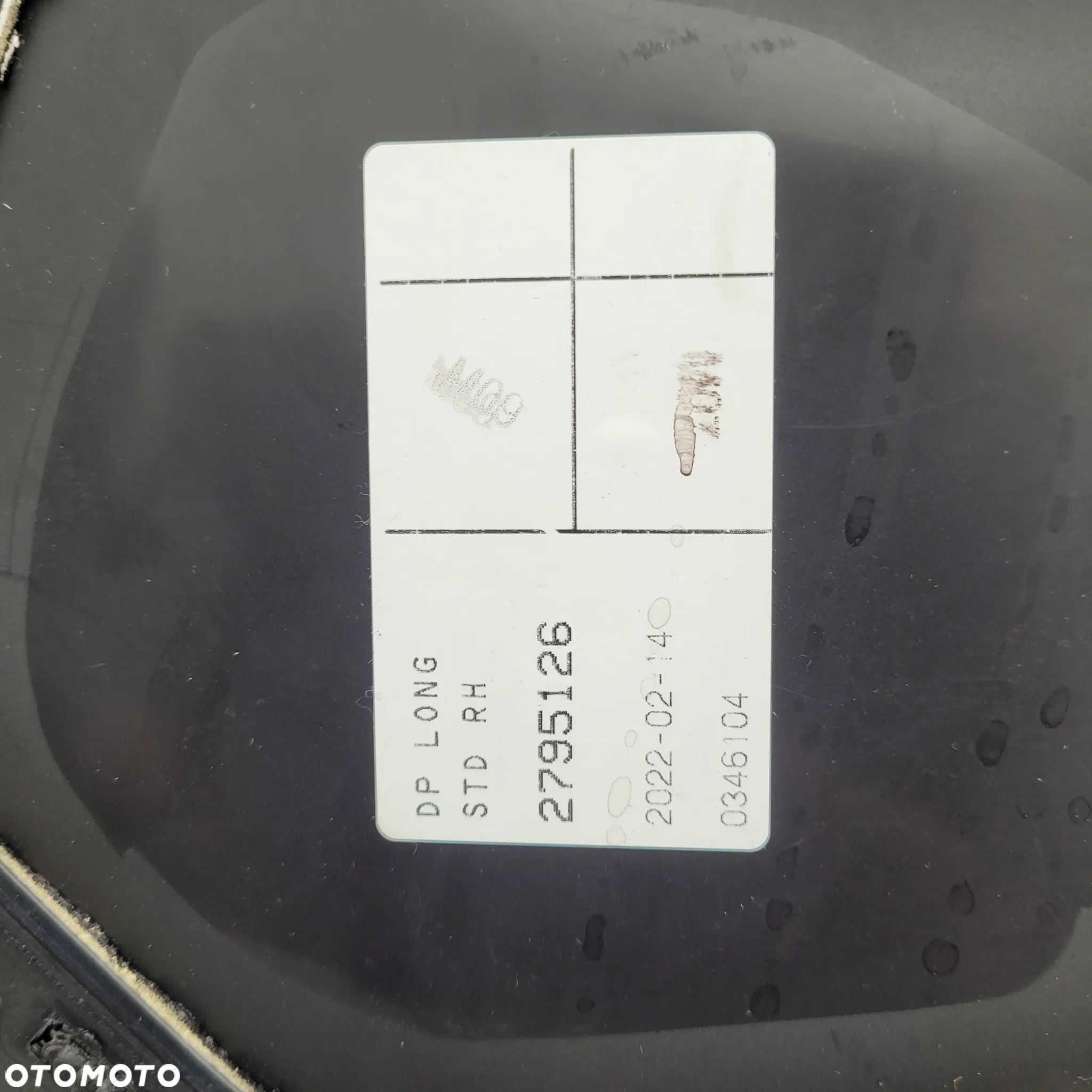 TAPICERKA DRZWI SCANIA R S NM.2022R RH 2795126 ORYGINAŁ CHWALIM116 - 3