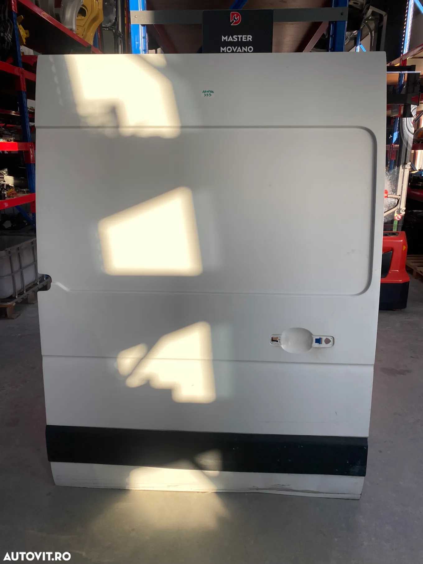 Usa culisanta model inaltat cu tabla pentru Renault Master  / Opel Movano Euro 5 (2010-2016) an - 7