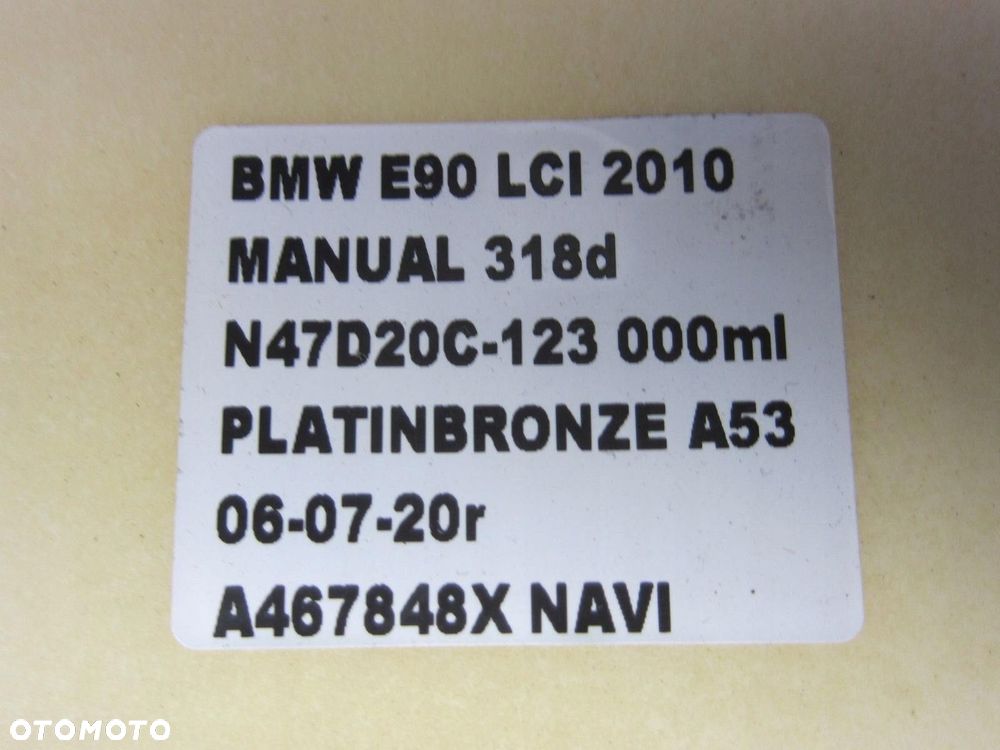 BMW 3 E90 2005-2010 KANAPA TYLNA SZARA OPARCIE SIEDZISKO - 4