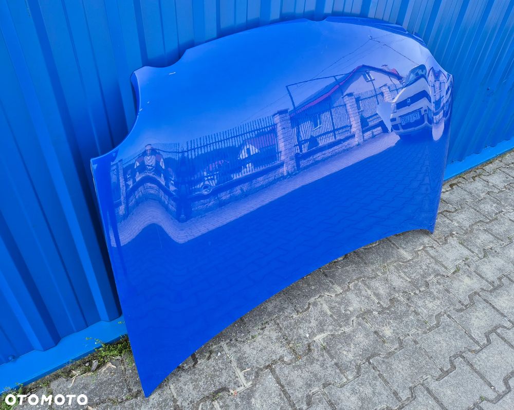 MASKA POKRYWA SILNIKA VW POLO 4 IV 9N OKULAR NIEBIESKA - 4