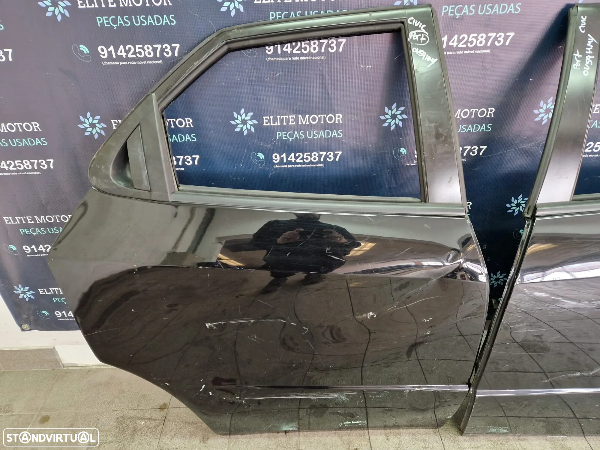 Porta usada HONDA CIVIC FN2 FK8 5 PORTAS HATCHBACK FRENTE TRASEIRA ESQUERDA VIII ENVIO GRATIS - 25