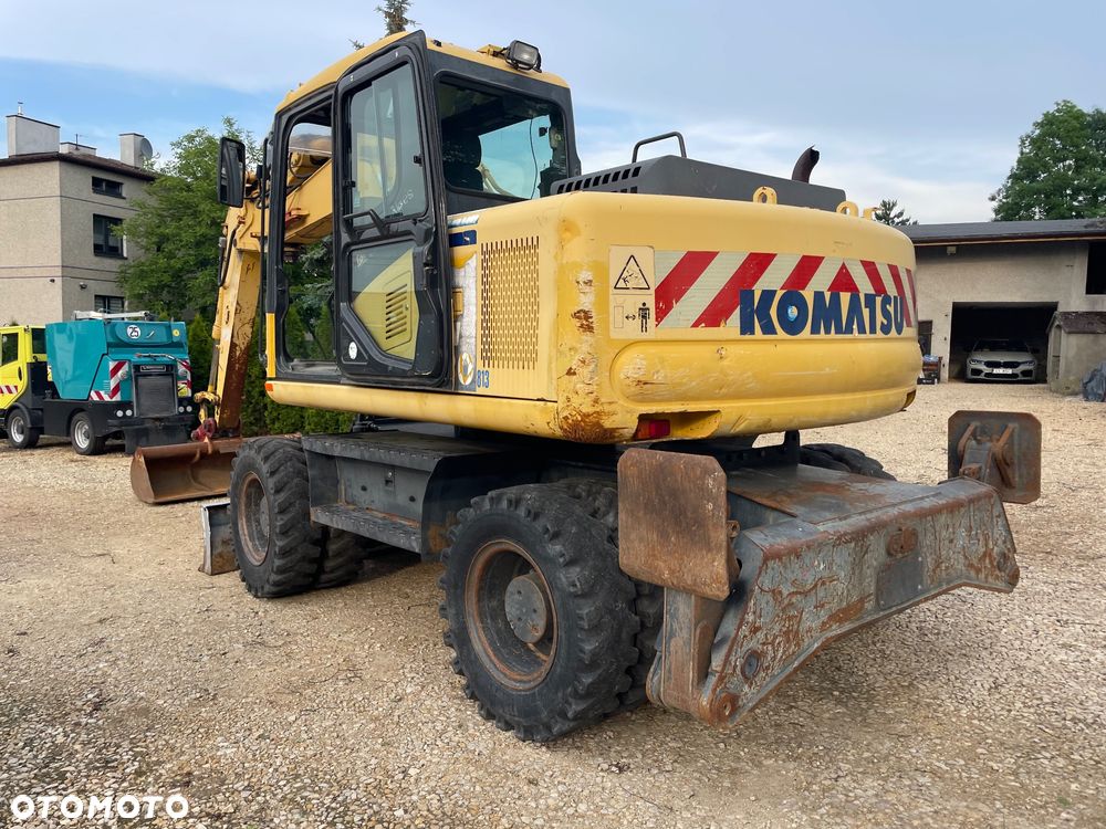 Komatsu Pw 130-7K koparka Kołowa obrotowa CAT JCB CASE LIEBHERR - 13