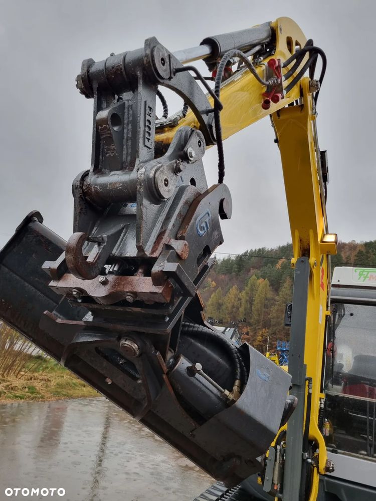 Wacker Neuson EZ53 Koparka 5,8 tony jak Nowa 2018r 1690mt wersja z urządz.do ochrony powietrza azbest itd Klima 3x łyżka Hydrauliczna Perkins silnik z Norwegii - 5