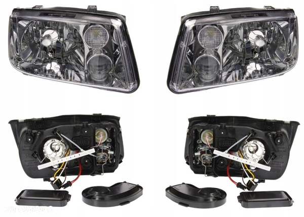 Reflektor Lampa Przednia VW BORA 1998-2005 H3 H4 Nowa