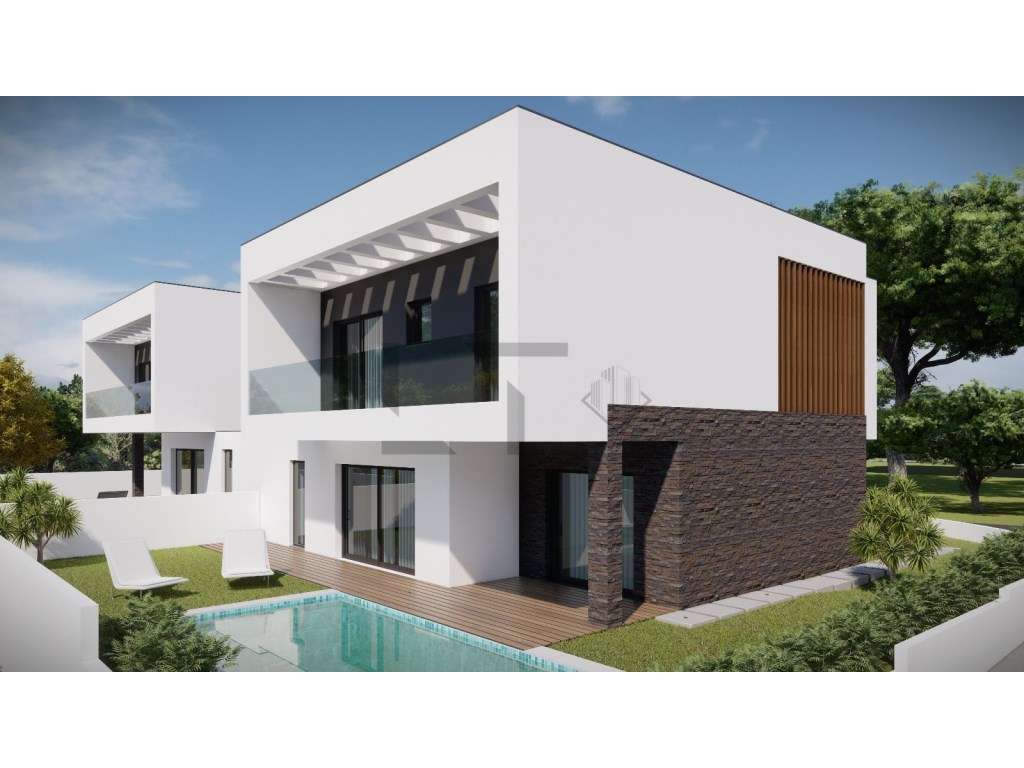 Moradia T3 de Luxo com Piscina e Garagem para Venda na Charneca da ... - Grande imagem: 2/28