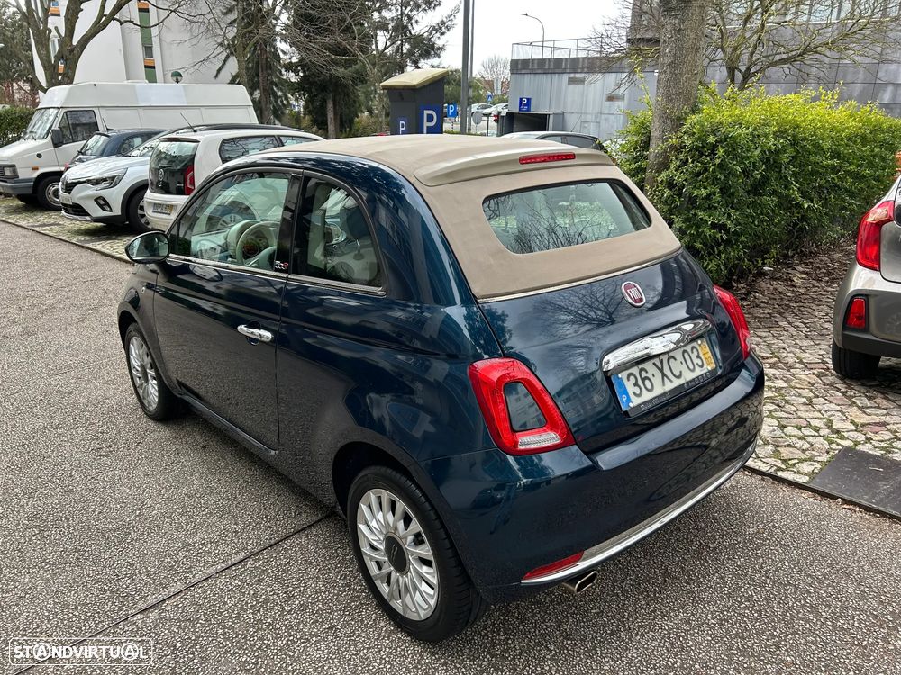 Fiat 500C 1.2 Lounge Dualogic - 3