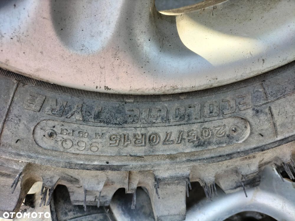 OPONY TERENOWE EQUIPE 4X4 205/70R15 OFFROAD FELGA 5X114,3 5 SZTUK - 4