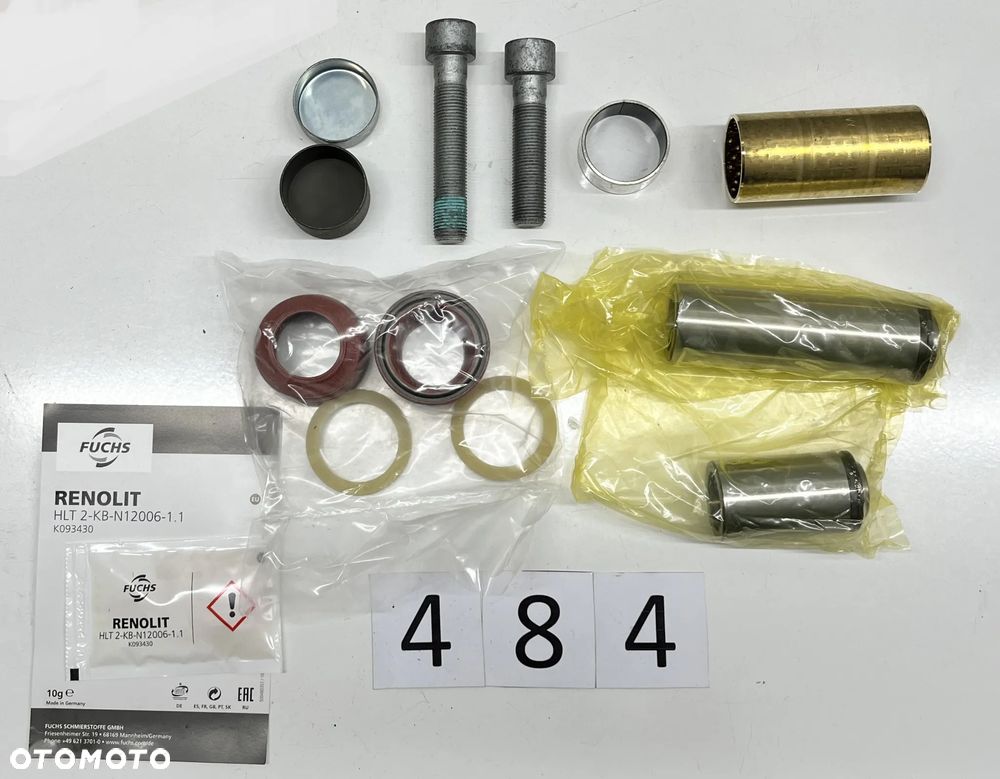 Zestaw naprawczy zacisku hamulca KNORR-BREMSE K108002K50 - 1