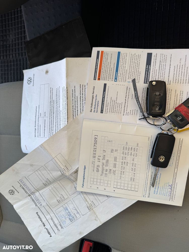 Volkswagen Transporter Doka platforma (bena) - 31