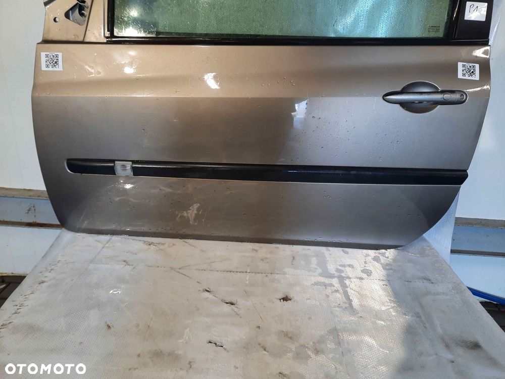 ! DRZWI PRZÓD PRZEDNIE LEWE RENAULT CLIO 3 III TED11 PIASKOWE ZŁOTE 3D 3 DRZWI - 5