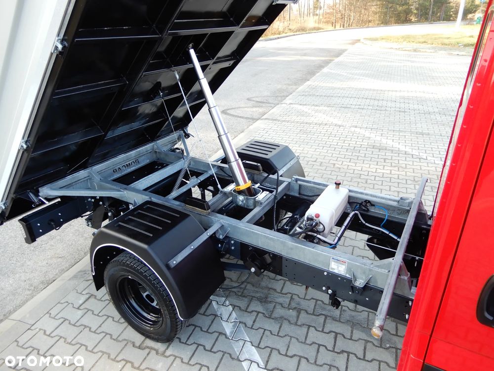 Iveco DAILY 35C16 Brygadowy Dubel Doka + Wywrotka Renomowanej Firmy RomCar Wywrot Kiper x 3 Skrzynia 3004 mm Blokada Mostu Rozstaw Osi 3750 mm HAK 3500 Stan 6-Cio Osobowy + 755 Kg Ładowność Auta Jak NOWY POLECAM - 17