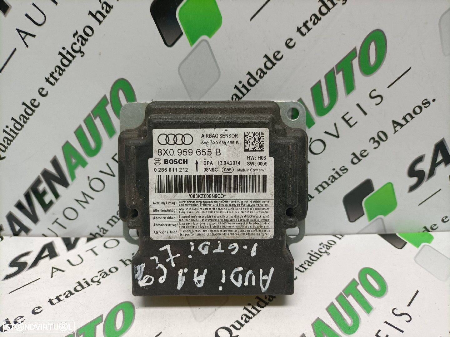 Centralina Airbags Audi A1 (8X1, 8Xk) - 1