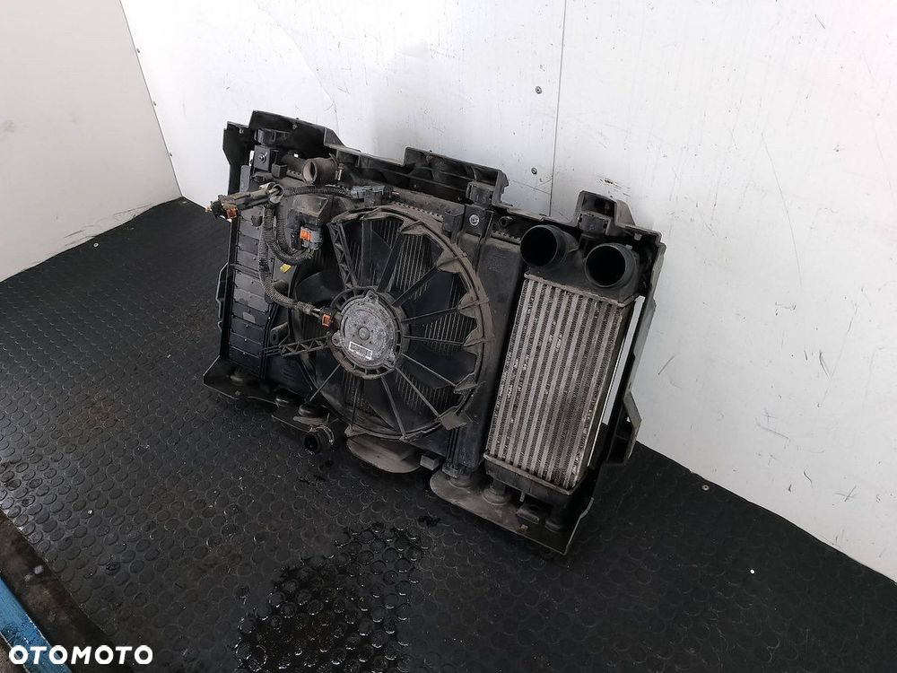PAS PRZÓD, CHŁODNICE, WENTYLATOR CITROEN C5 III 9687359380 9684957680 1.6 - 10