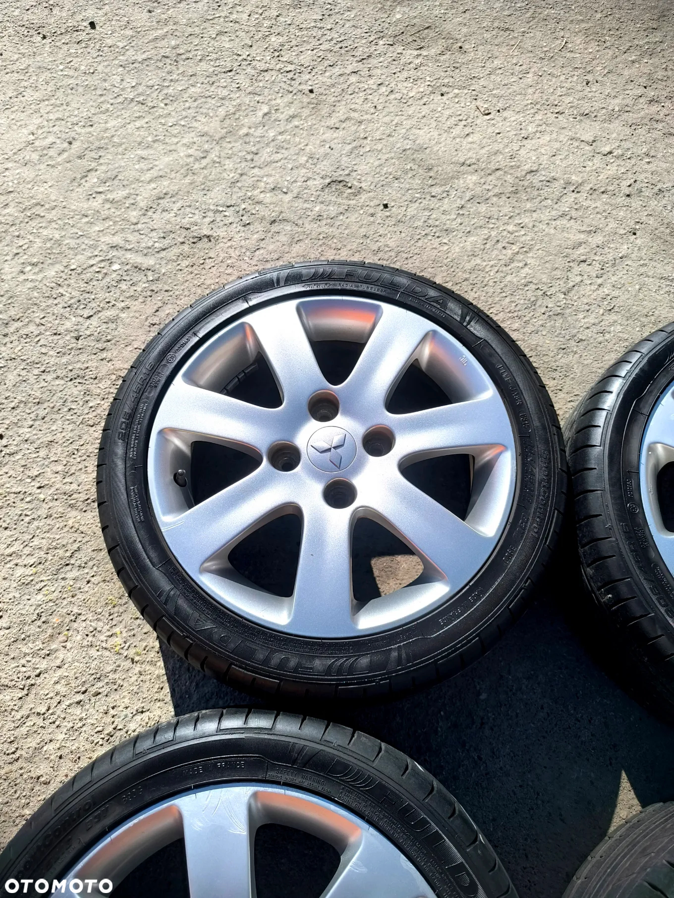 4x114,3 4x114 Felgi ALUMINIOWE ALUFELGI 16 Koła Letnie Lato MITSUBISHI CARISMA GALANT COLT CZC LANCER SMART FORFOUR VOLVO S40 V40 205/45 Legnica ALU-RAD 6mm - 6