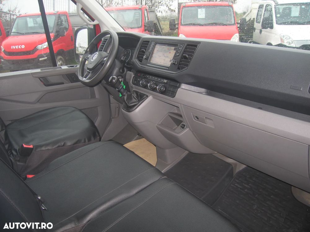 Volkswagen CRAFTER   7 LOC. PLATFORMA MIXTA , cu PRELATA ,AC. EURO VI. - 12