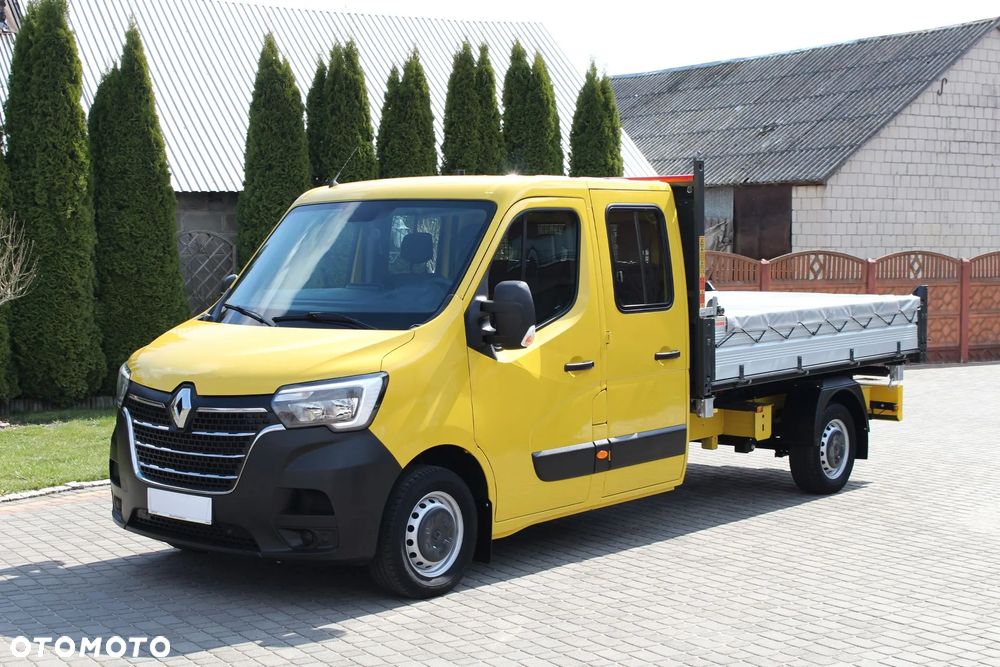 Renault MASTER / MOVANO / BRYGADÓWKA / DOKA / WYWROTKA / 6 OSÓB / POLSKI SALON / NISKI PRZEBIEG / - 30