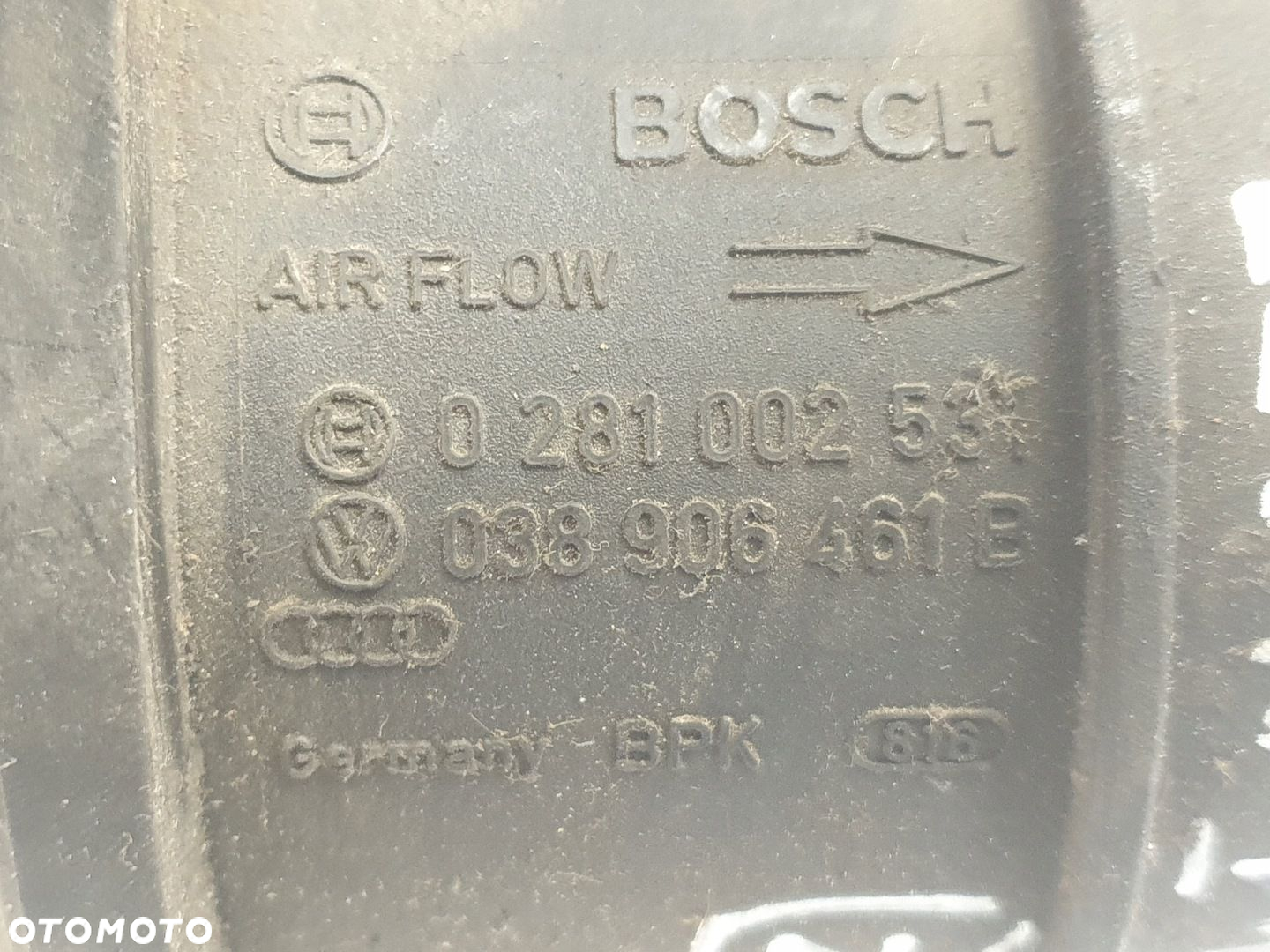 Seat Leon I 1.9 TDI PRZEPŁYWOMIERZ POWIETRZA 0281002531 038906461B - 2