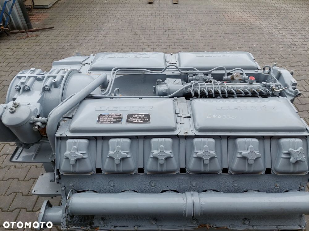 Silnik spalinowy Deutz A12L714 A12L 714 F12L714 12-CYL Agregat Przesiewacz Lokomotywa - 19