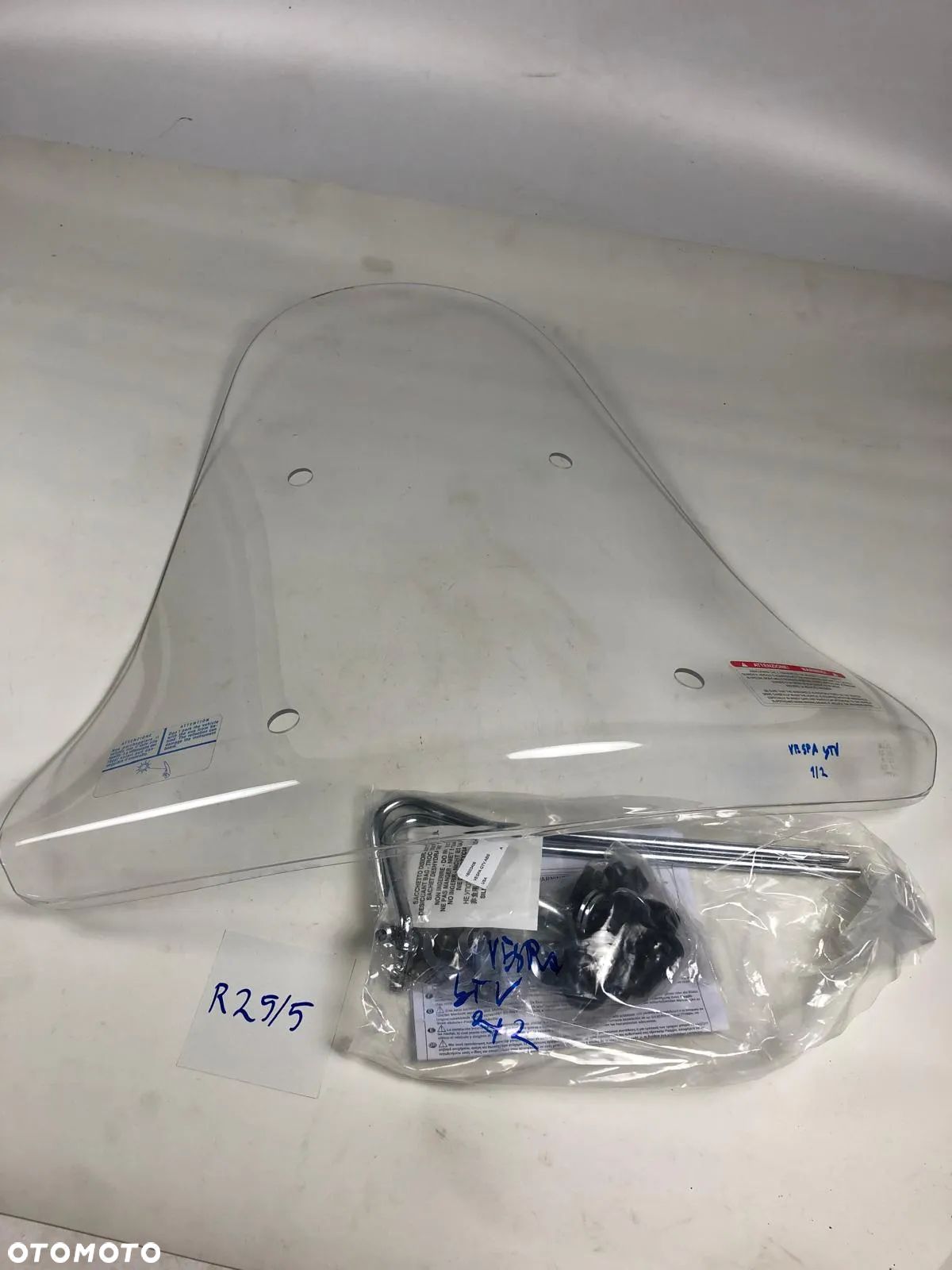 Piaggio Vespa GTV 125 300 19- Sei Giorni Wysoka Szyba Owiewka Osłona - 1