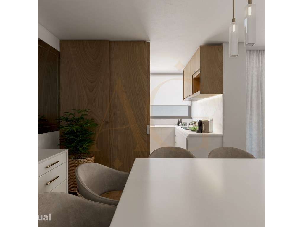 Penthouse T2 com rooftop, piscina e garagem perto de Cabanas de Tavira - Grande imagem: 5/15