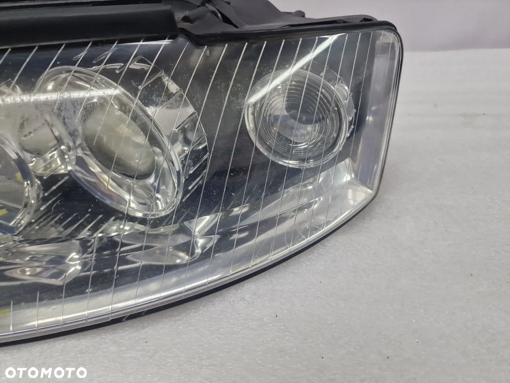 AUDI A4 B6 8E0 02-05 LEWA LAMPA PRZEDNIA PRZÓD SOCZEWKA , NR 8E0941003F , NR AUKCJI LA183 - 4
