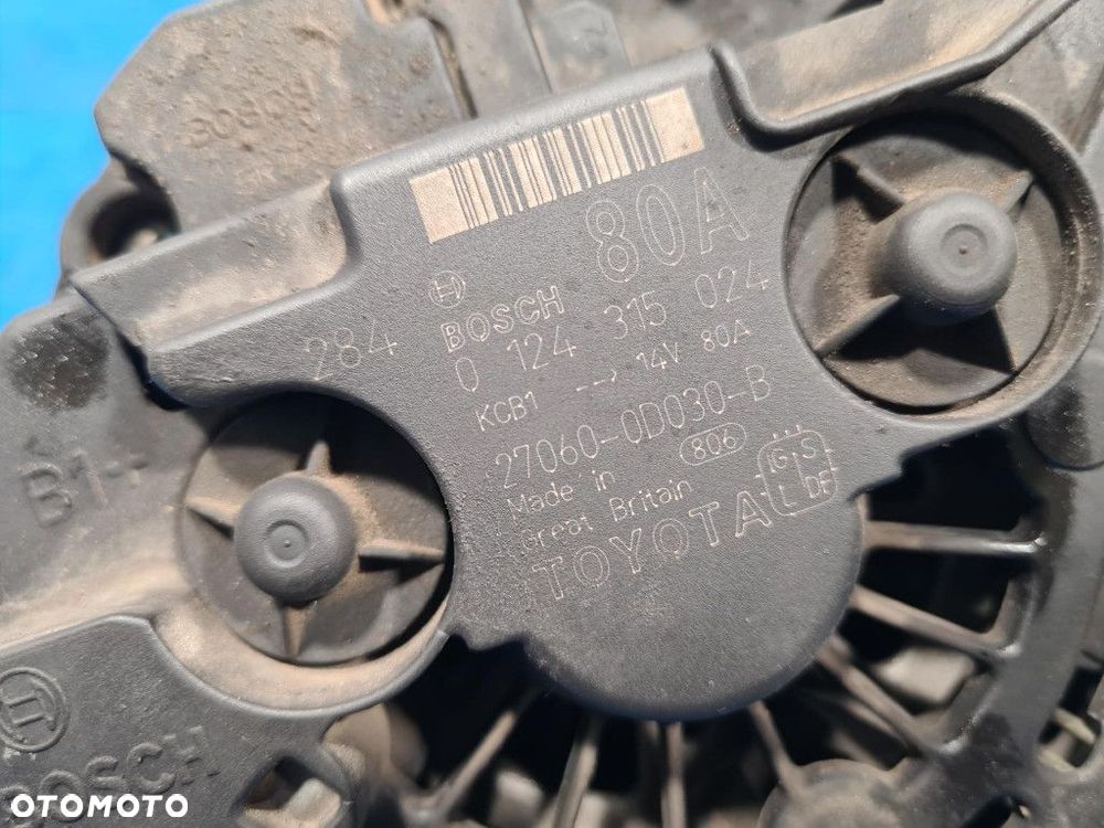 TOYOTA AVENSIS I T22 ALTERNATOR 0124315024 1.6 - 6