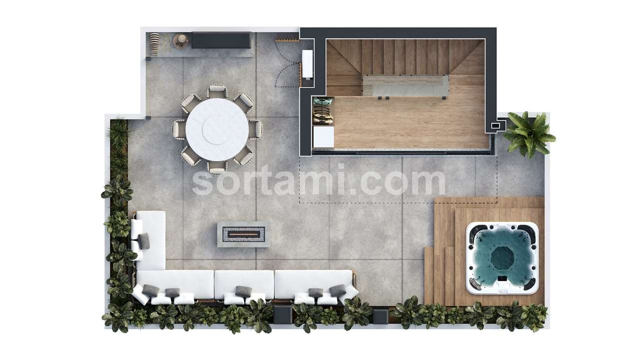 Moradia Geminada T3 Venda em Olhão,Olhão - Grande imagem: 3/6