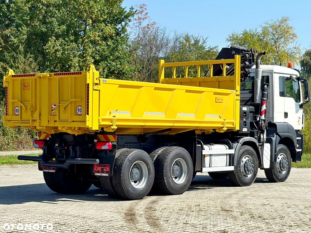 MAN TGS 32.510 *WYWROTKA 5,10m * HIAB 288 EP - 5 HIDUO + PILOT * 8x8 - 7