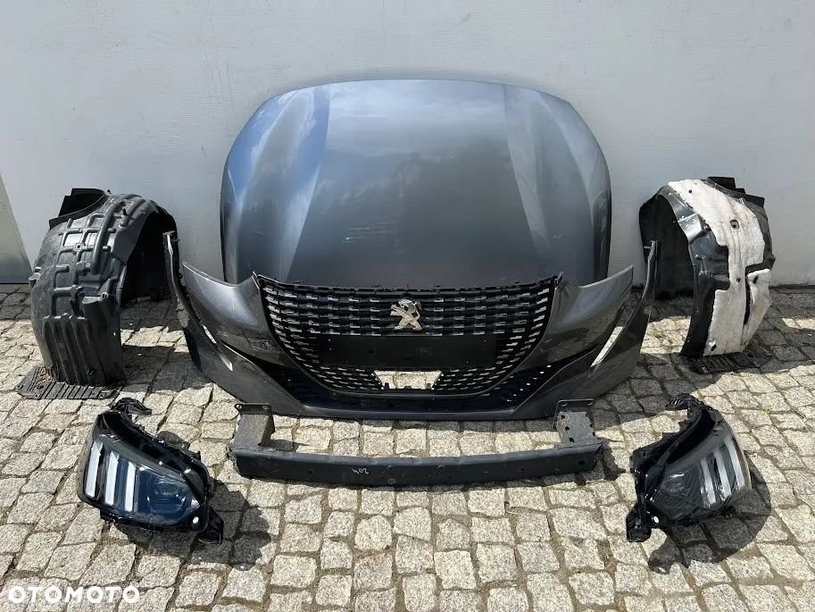 PEUGEOT 208 II 2 2019-> BELKA ZDERZAKA LAMPA MASKA ZDERZAK WSZYSTKIE CZĘŚCI DO 208 - 2