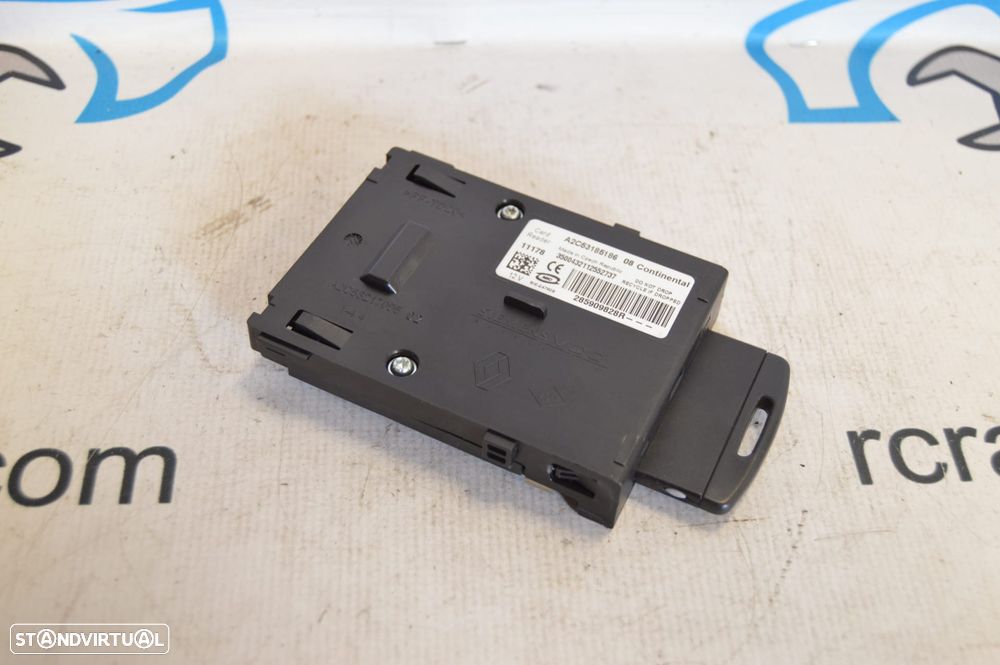 MODULO INTERRUPTOR SWITCH COMANDO COMUTADOR CANHÃO START STOP IGNIÇÃO INGNIÇÃO LEITOR CARTAO A2C53185186 285909828R 285909828 RENAULT MEGANE III 3 MK3 COUPE FASE I 1 DZ0 1 1.5 DCI 105CV K9K832 K9K 832 - 2