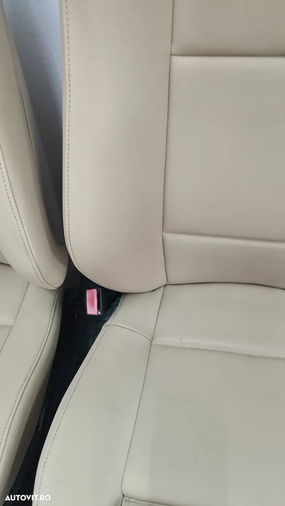 Scaune sport piele bej BMW X3 E83 Facelift de pe masina de Europa( fara incalzire) - 5