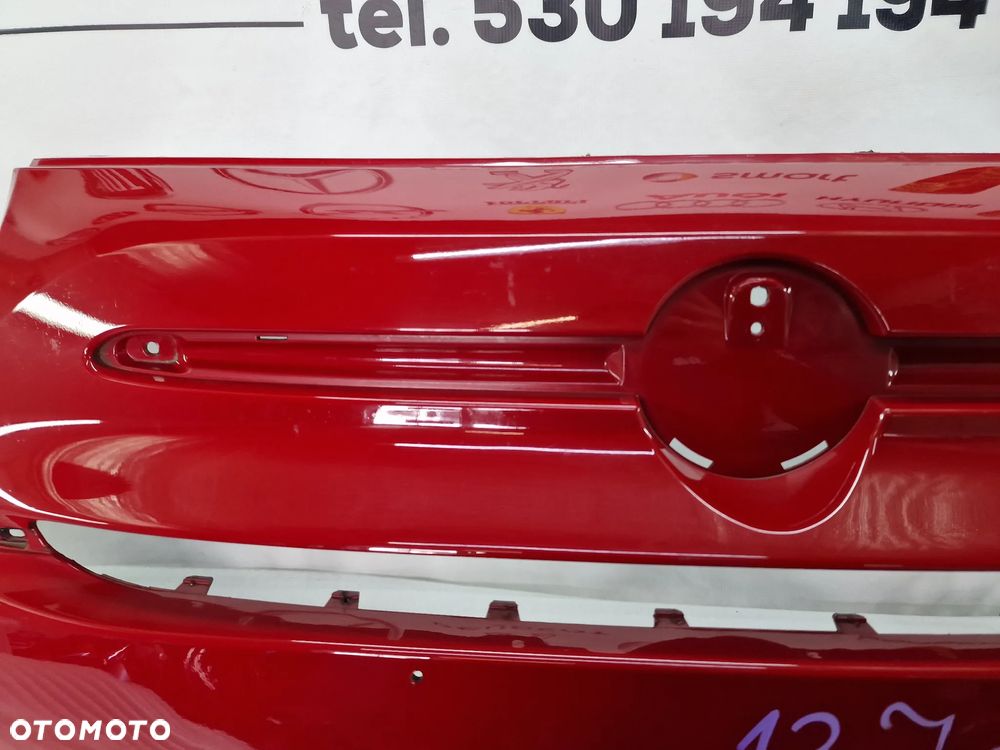 FIAT 500 LIFT 14- ZDERZAK PRZEDNI PRZÓD , NR 735619491 , KOLOR CZERWONY , NR AUKCJI NZ1371 - 8