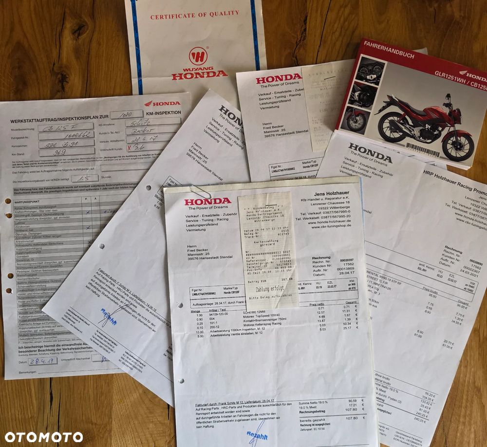 Honda CBF - 7