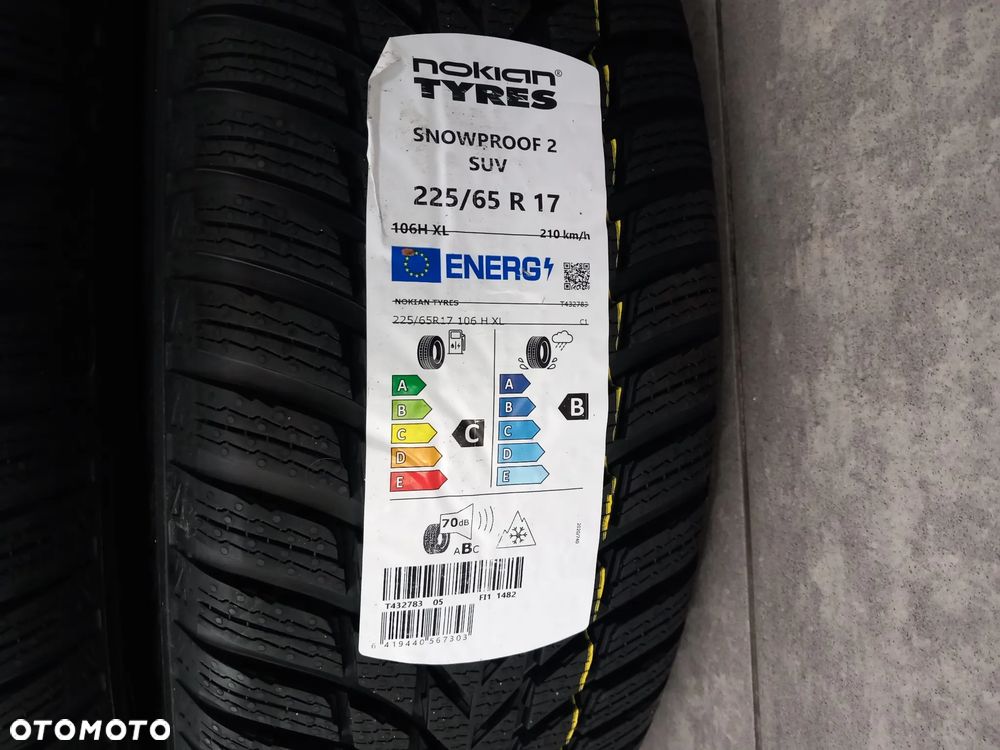 Koła Zimowe 225/65R17 Ford Kuga 2019- (Nokian) 2712309 - 7