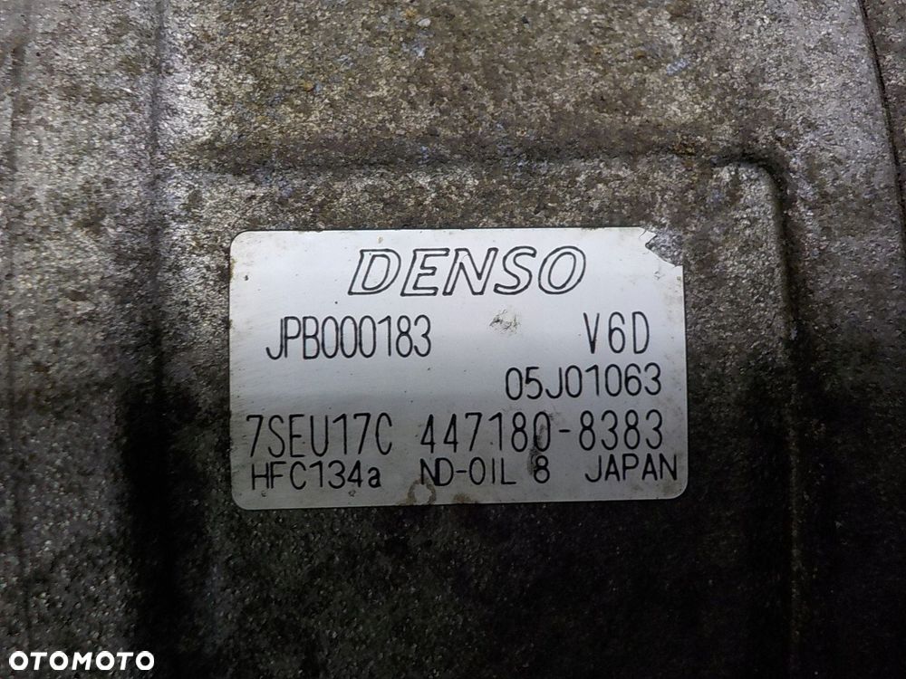 LAND ROVER DISCOVERY 2.7 TD ORG SPRĘŻARKA POMPA KLIMATYZACJI 447180-8383 - 5