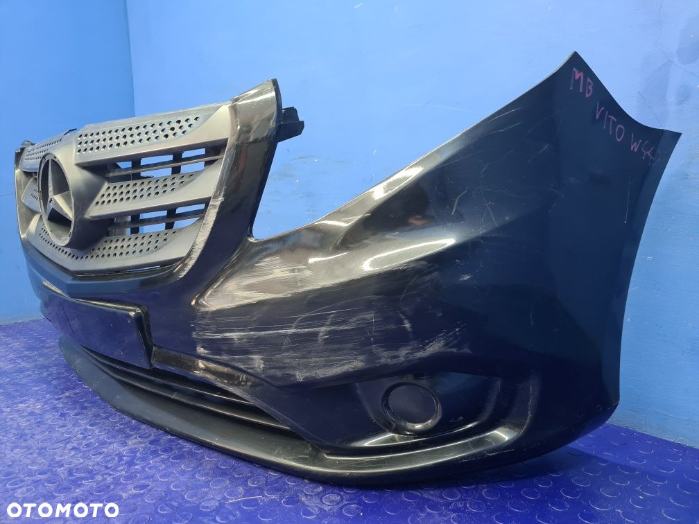 ZDERZAK przedni grill kratki MERCEDES VITO W447 przód oryginał - 3