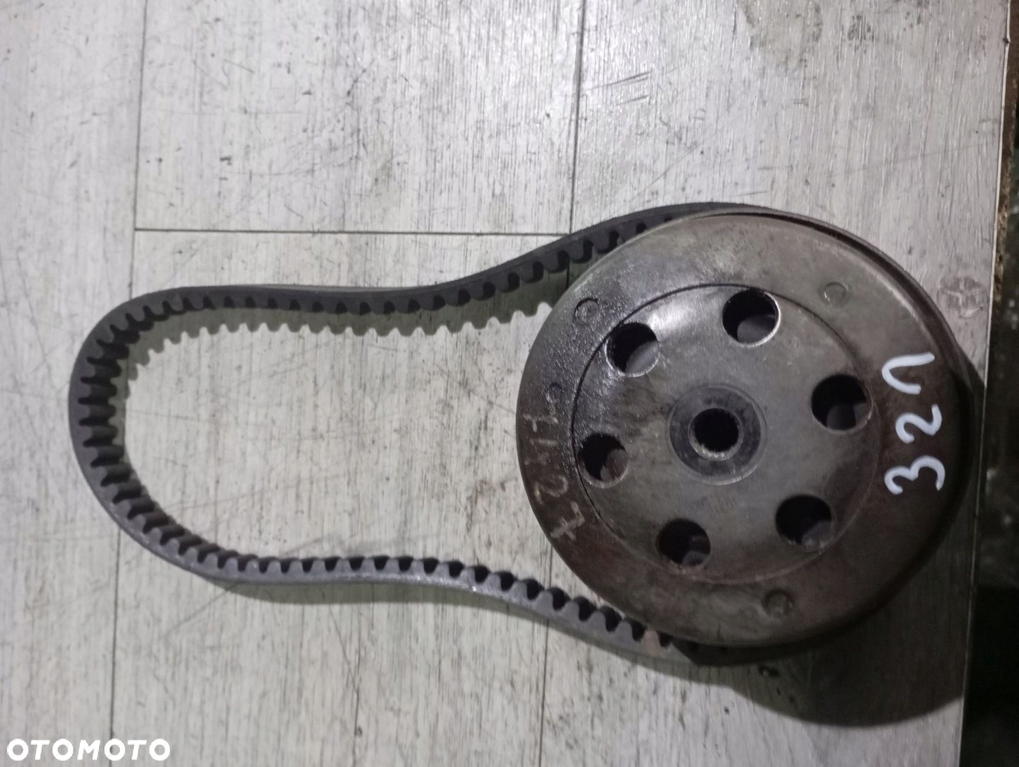 DERBI GP1 50 CM SPRZEGLO PASEK - 2