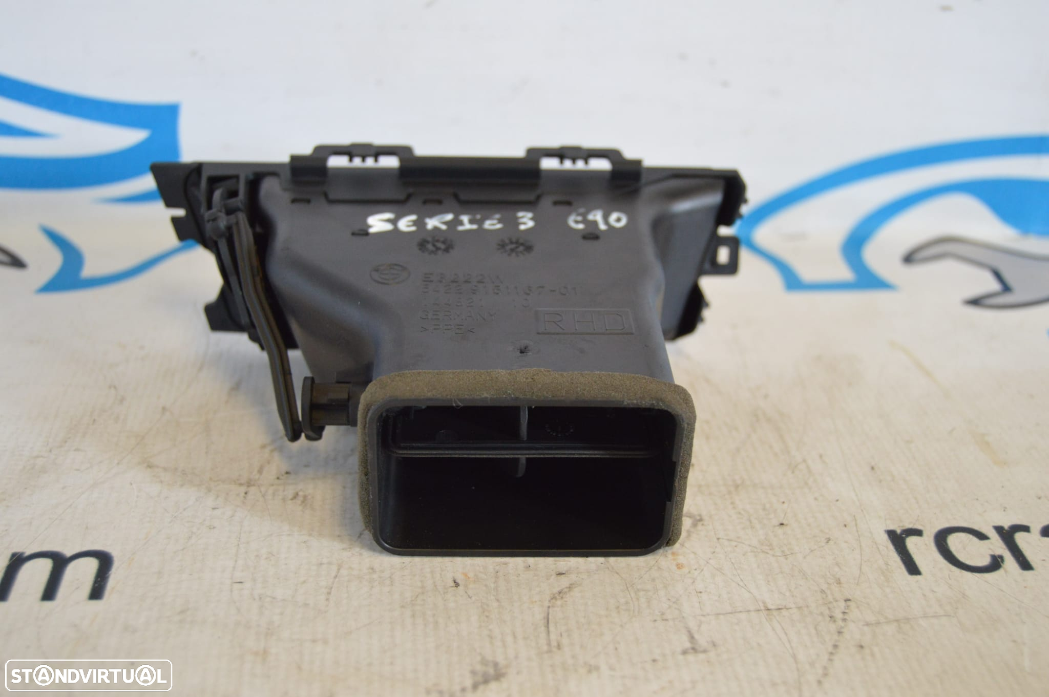GRELHA GRELHAS VENTILAÇÃO SAIDAS AR CONDICIONADO SOFAGEM CHAUFFAGE 642291304649 91304649 642291304669 91304669 BMW SERIE 3 E90 E91 E92 E93 - 7